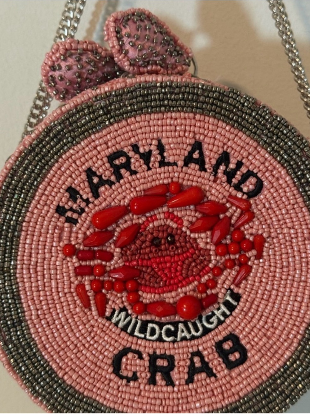 NWT viral Maryland Crab bag